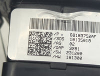2015-2022 Dodge Challenger Master Power Window Switch Replacement Driver Side Left P/N:68183752AF Fits OEM Used Auto Parts -