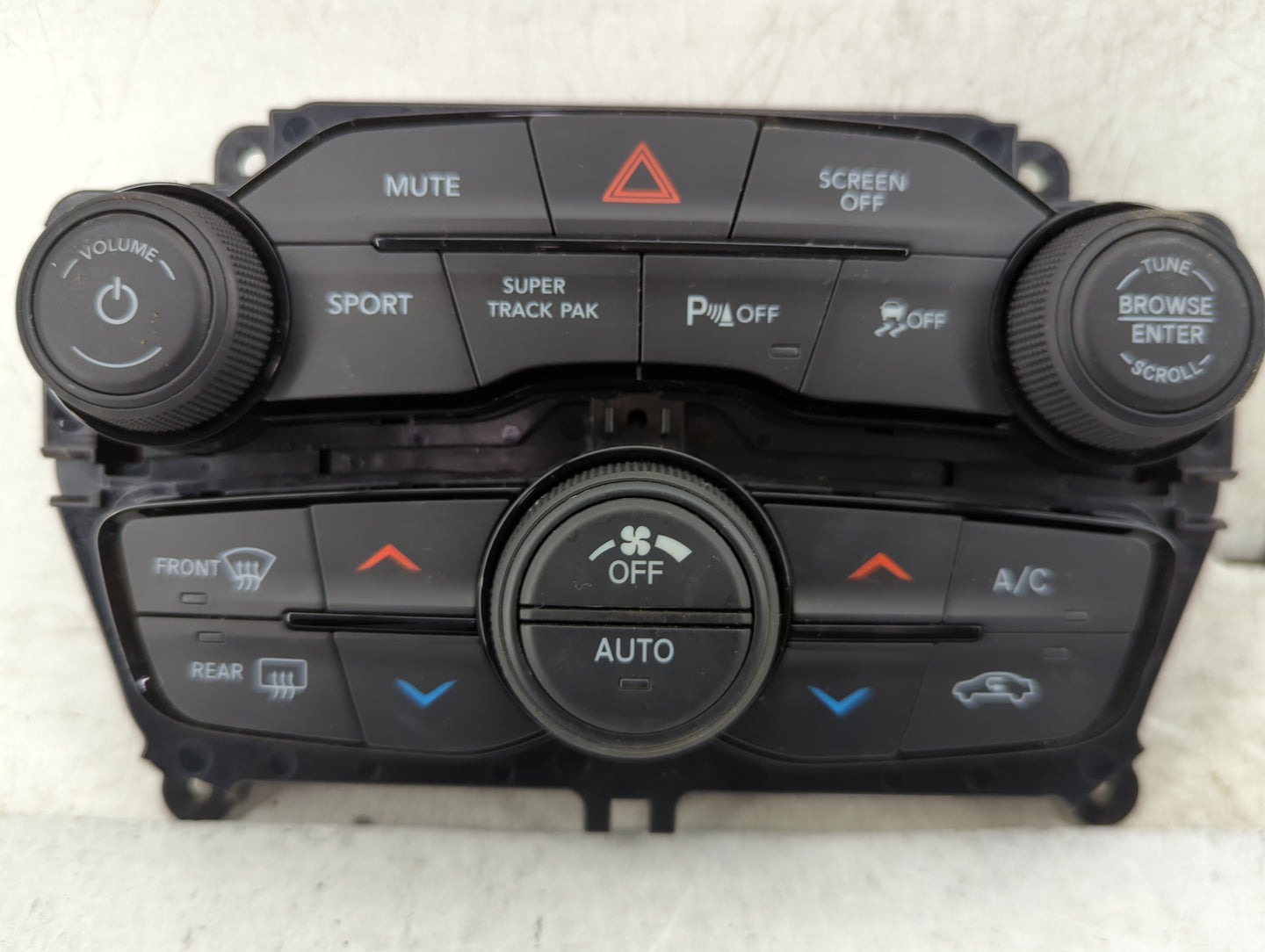 2022 Dodge Challenger Climate Control Module Temperature AC/Heater Replacement P/N:P68293608AE 20590101 Fits OEM Used Auto P
