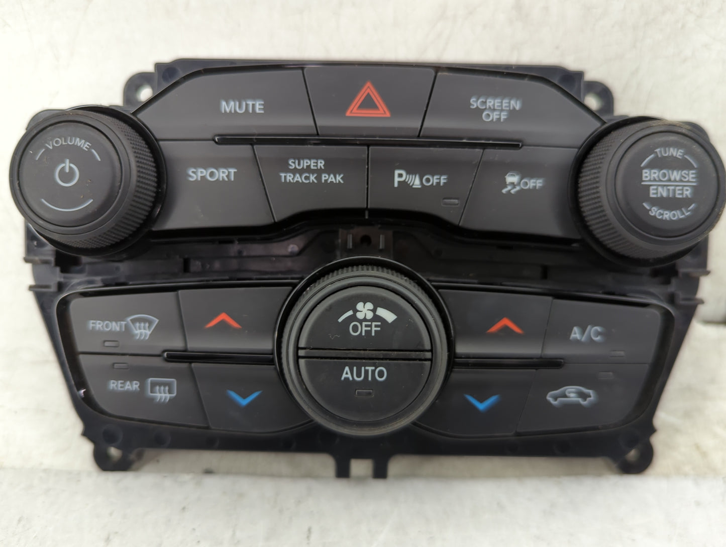 2022 Dodge Challenger Climate Control Module Temperature AC/Heater Replacement P/N:P68293608AE 20590101 Fits OEM Used Auto P