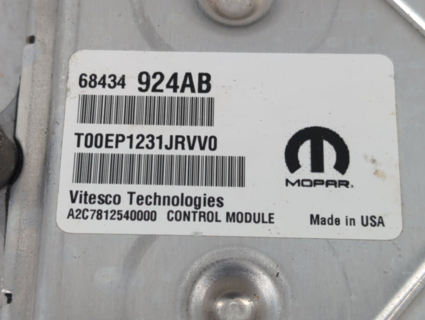 2020-2022 Dodge Charger PCM Engine Control Computer ECU ECM PCU OEM P/N:68434024AC Fits Fits 2020 2021 2022 OEM Used Auto Pa