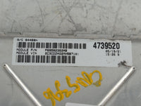 2020-2022 Dodge Charger PCM Engine Control Computer ECU ECM PCU OEM P/N:68434024AC Fits Fits 2020 2021 2022 OEM Used Auto Pa