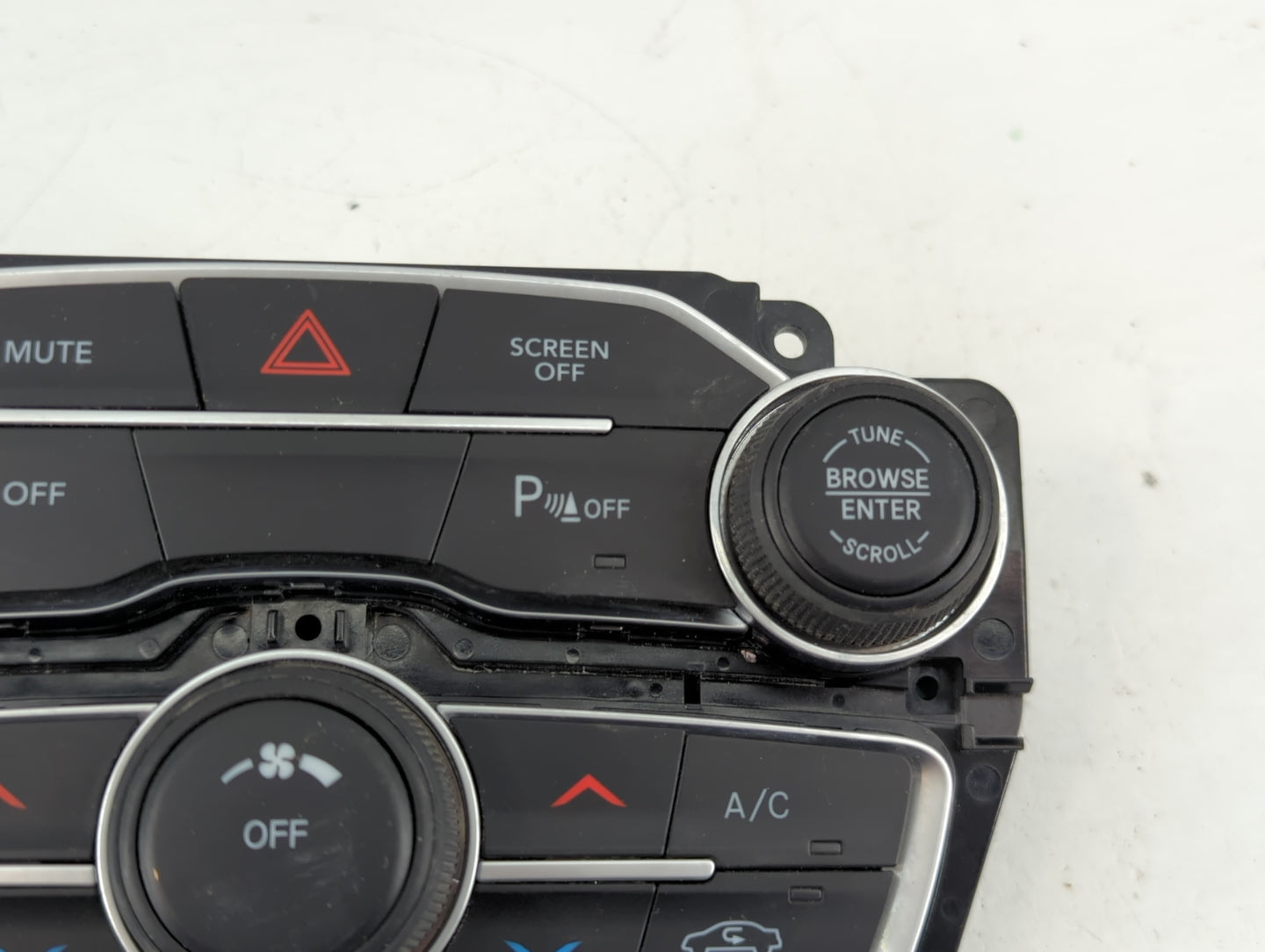 2022 Dodge Charger Climate Control Module Temperature AC/Heater Replacement Fits OEM Used Auto Parts - Oemusedautoparts1.com