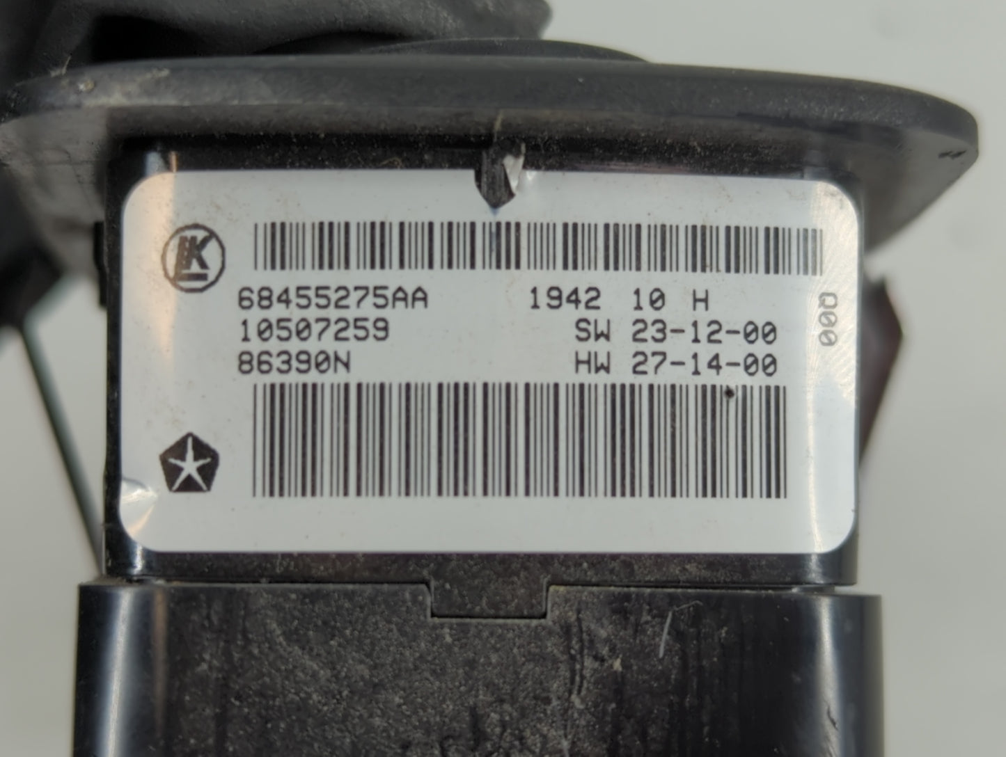 2020-2022 Dodge Charger Master Power Window Switch Replacement Driver Side Left P/N:68455275AA Fits Fits 2020 2021 2022 OEM 