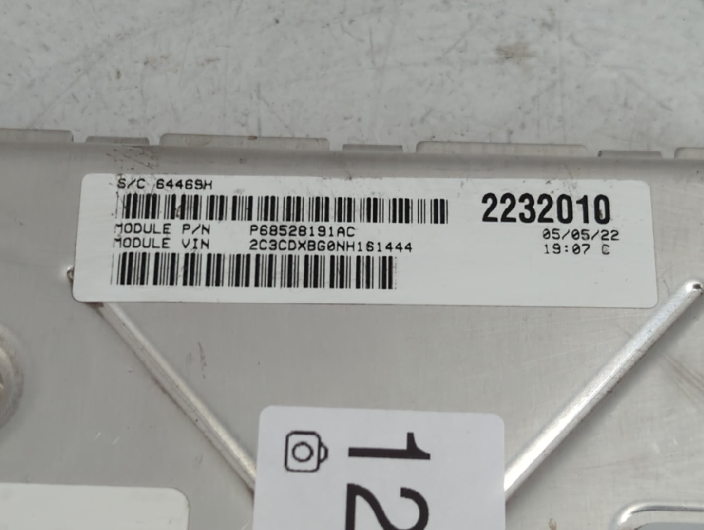 2020-2022 Dodge Charger PCM Engine Control Computer ECU ECM PCU OEM P/N:68434924AB Fits Fits 2020 2021 2022 OEM Used Auto Pa