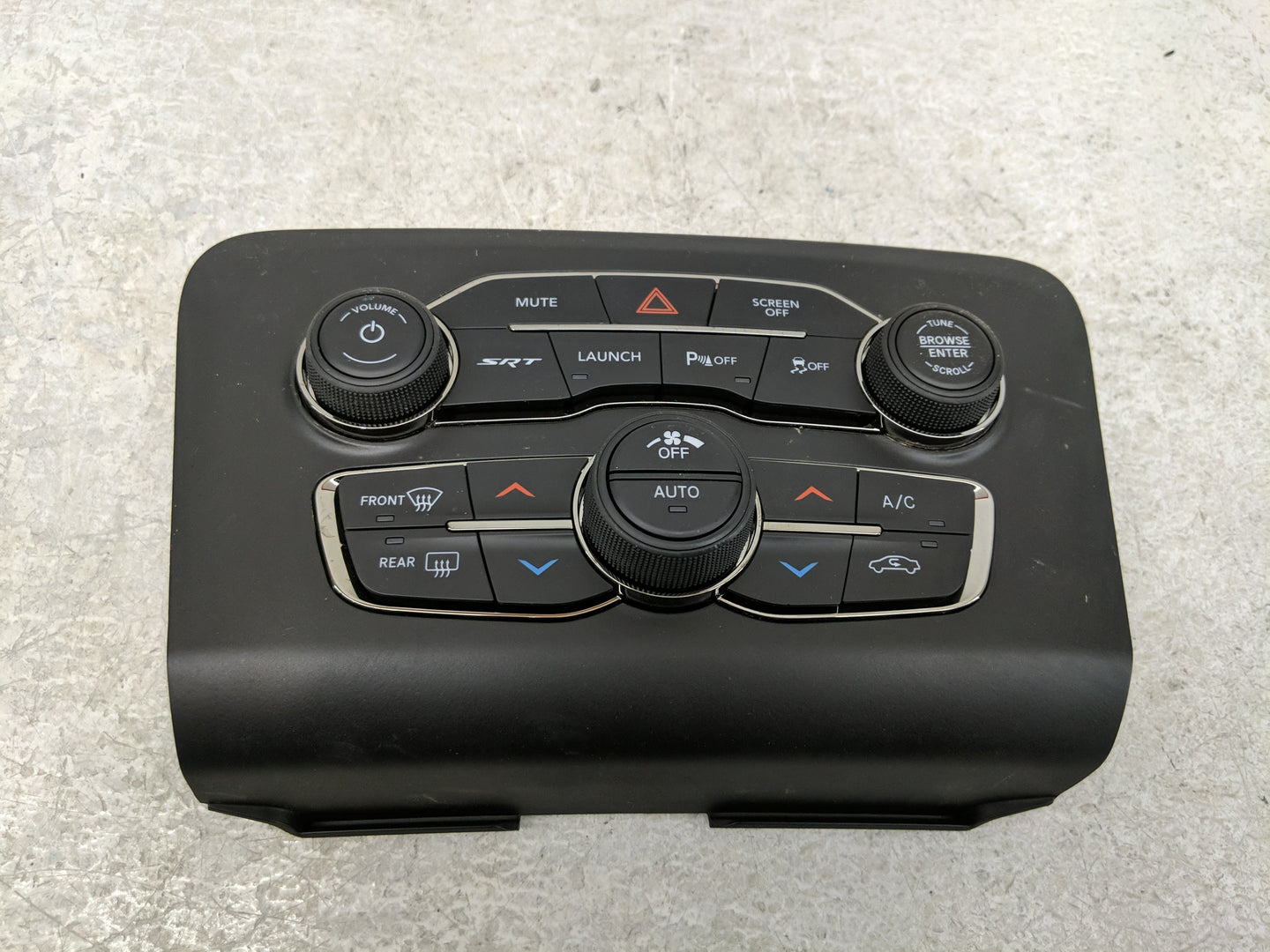2017-2022 Dodge Charger Climate Control Module Temperature AC/Heater Replacement Fits Fits 2017 2018 2019 2020 2021 2022 OEM