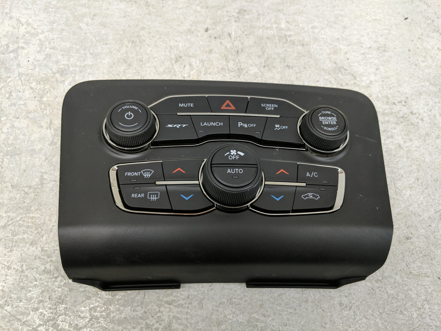 2017-2022 Dodge Charger Climate Control Module Temperature AC/Heater Replacement Fits Fits 2017 2018 2019 2020 2021 2022 OEM