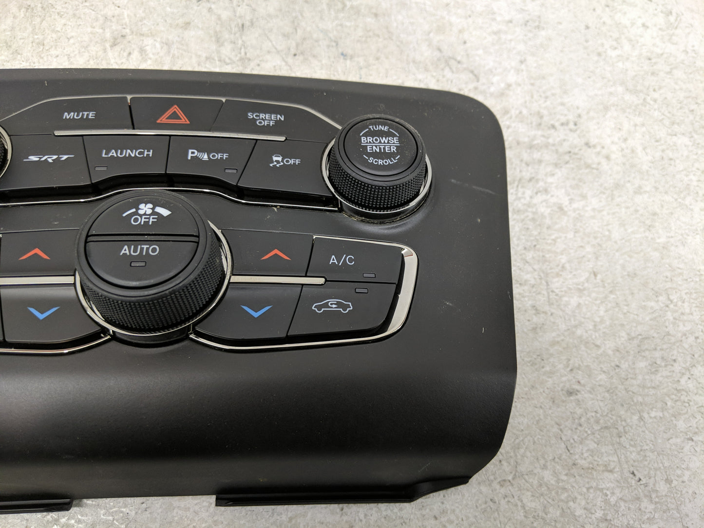 2017-2022 Dodge Charger Climate Control Module Temperature AC/Heater Replacement Fits Fits 2017 2018 2019 2020 2021 2022 OEM