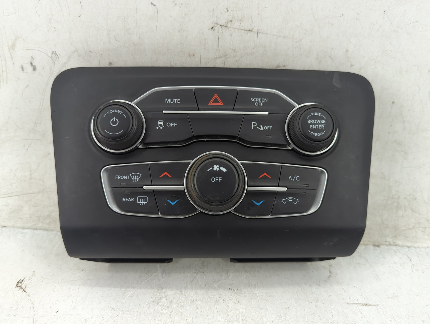 2017-2022 Dodge Charger Climate Control Module Temperature AC/Heater Replacement P/N:P68293615AD Fits OEM Used Auto Parts - 