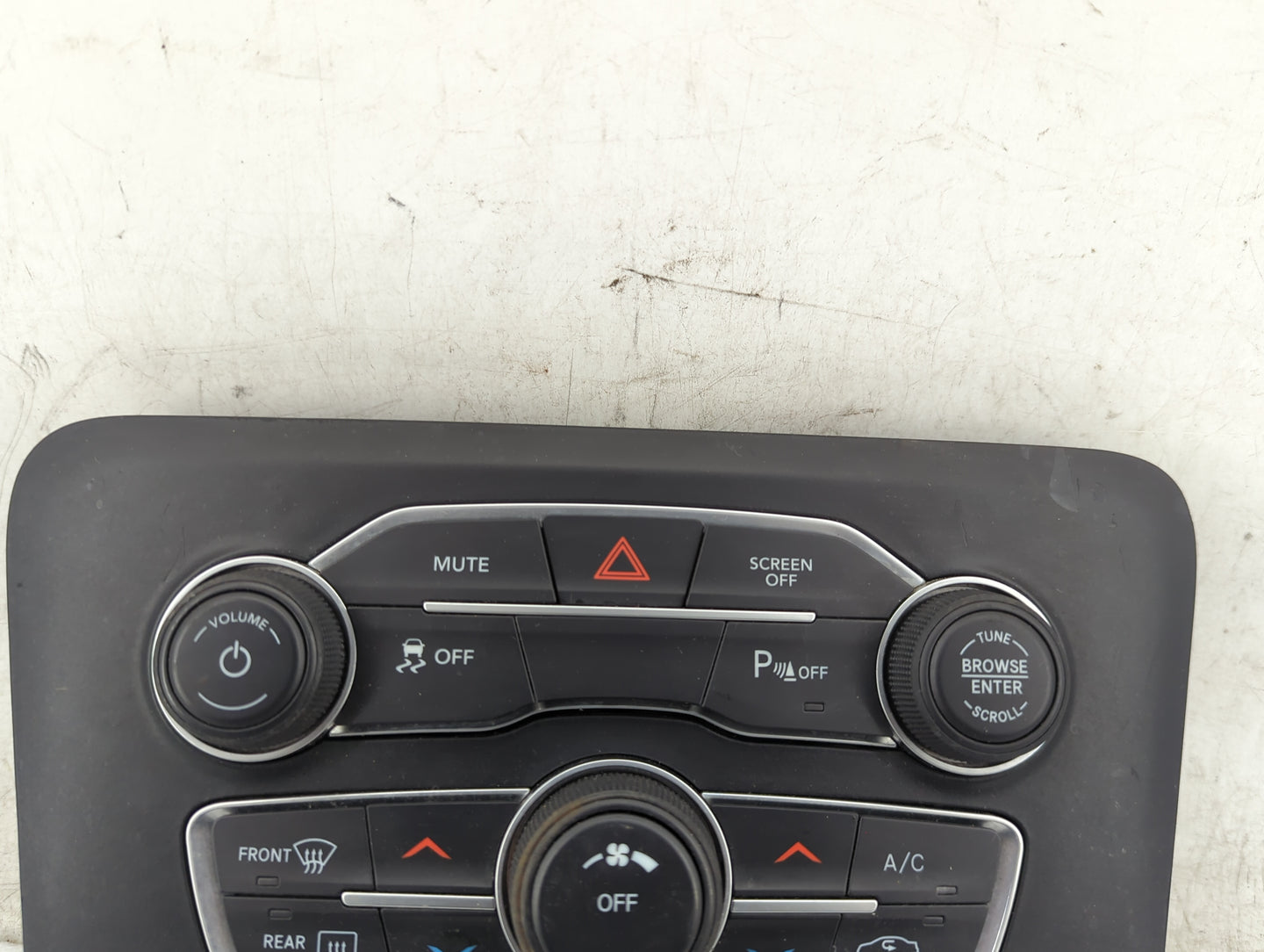 2017-2022 Dodge Charger Climate Control Module Temperature AC/Heater Replacement P/N:P68293615AD Fits OEM Used Auto Parts - 