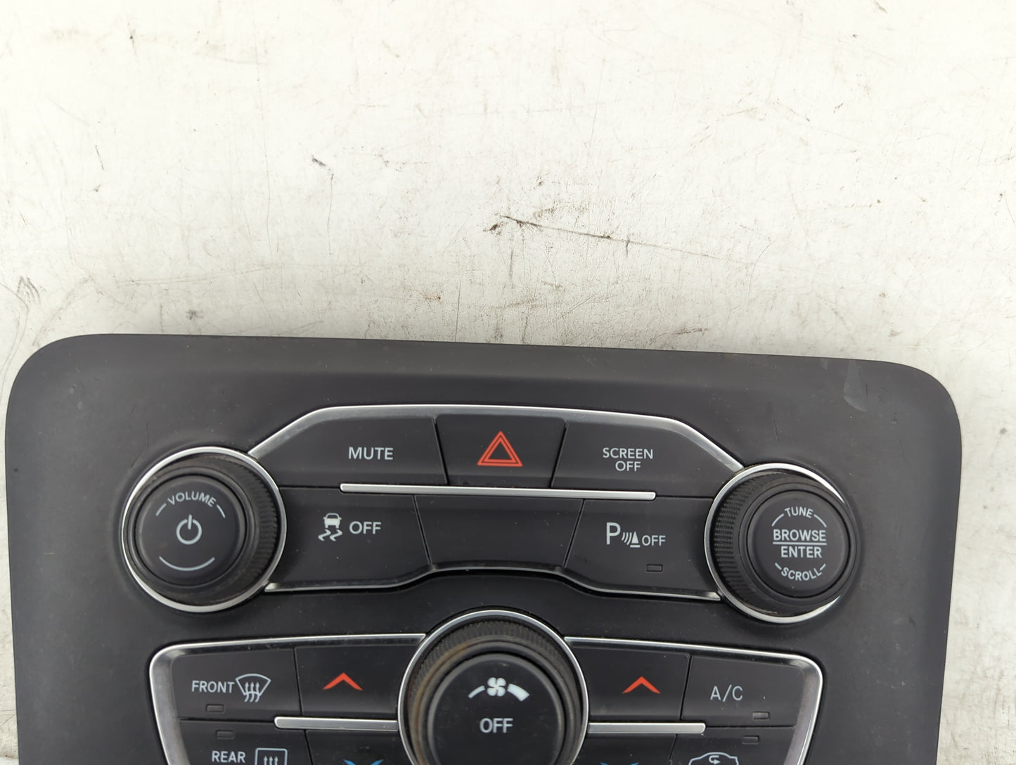 2017-2022 Dodge Charger Climate Control Module Temperature AC/Heater Replacement P/N:P68293615AD Fits OEM Used Auto Parts - 
