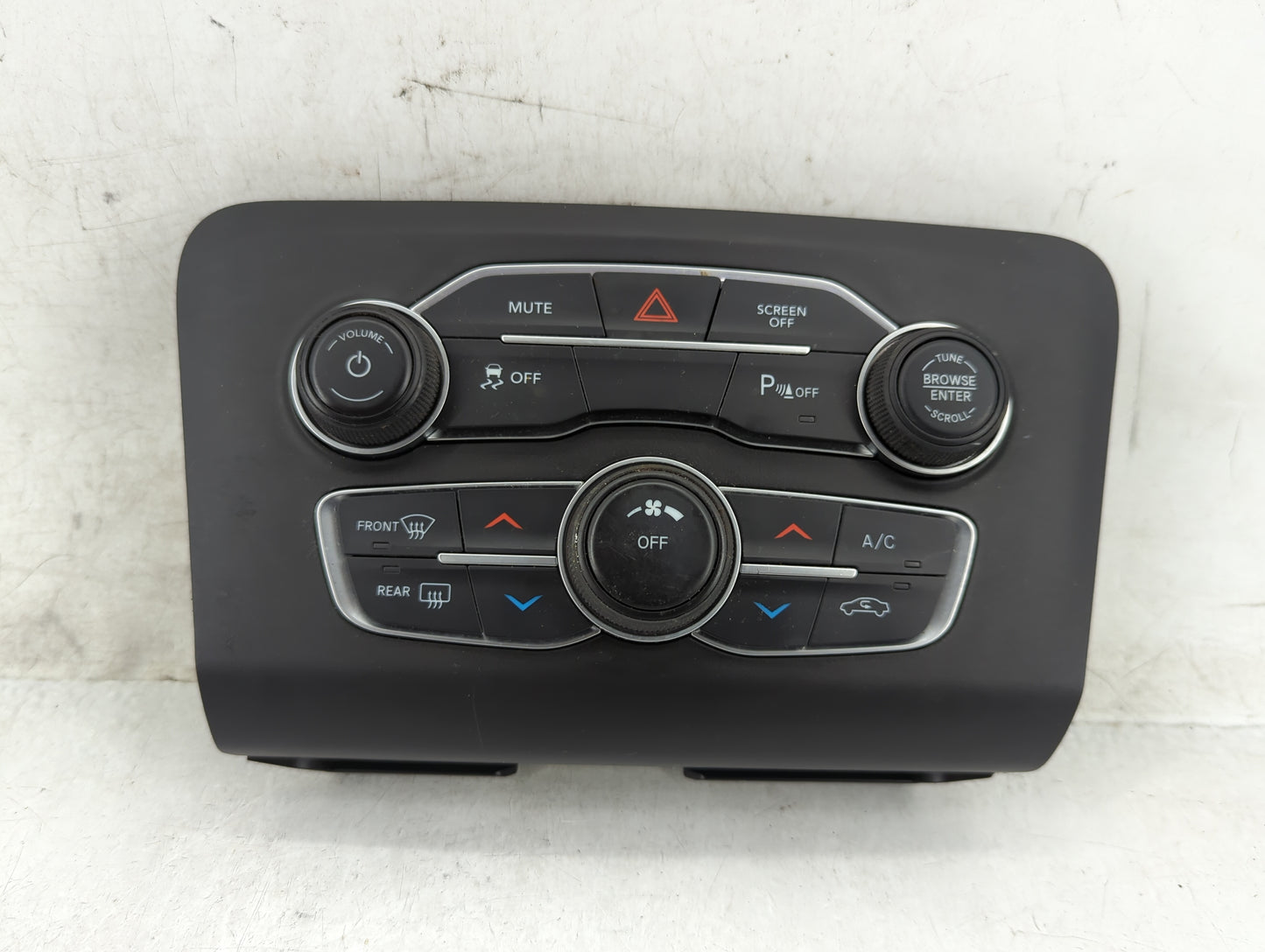 2017-2022 Dodge Charger Climate Control Module Temperature AC/Heater Replacement P/N:P68293615AD Fits OEM Used Auto Parts - 