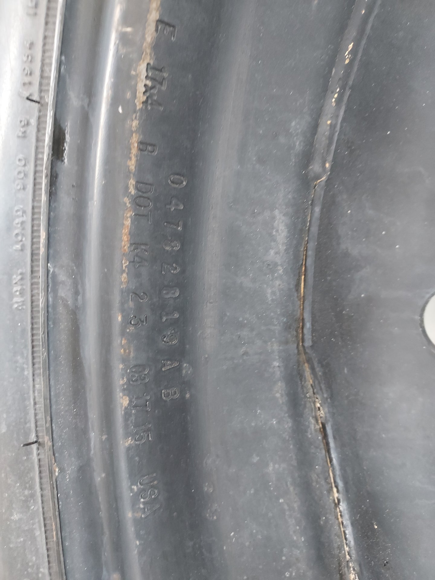 2006-2022 Dodge Charger Spare Donut Tire Wheel Rim Oem 1420765 - Oemusedautoparts1.com