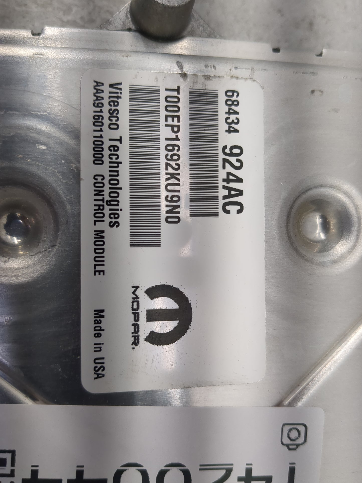 2020-2022 Dodge Charger PCM Engine Control Computer ECU ECM PCU OEM P/N:68434 924AC T00EP1692KU9N0 Fits Fits 2020 2021 2022 