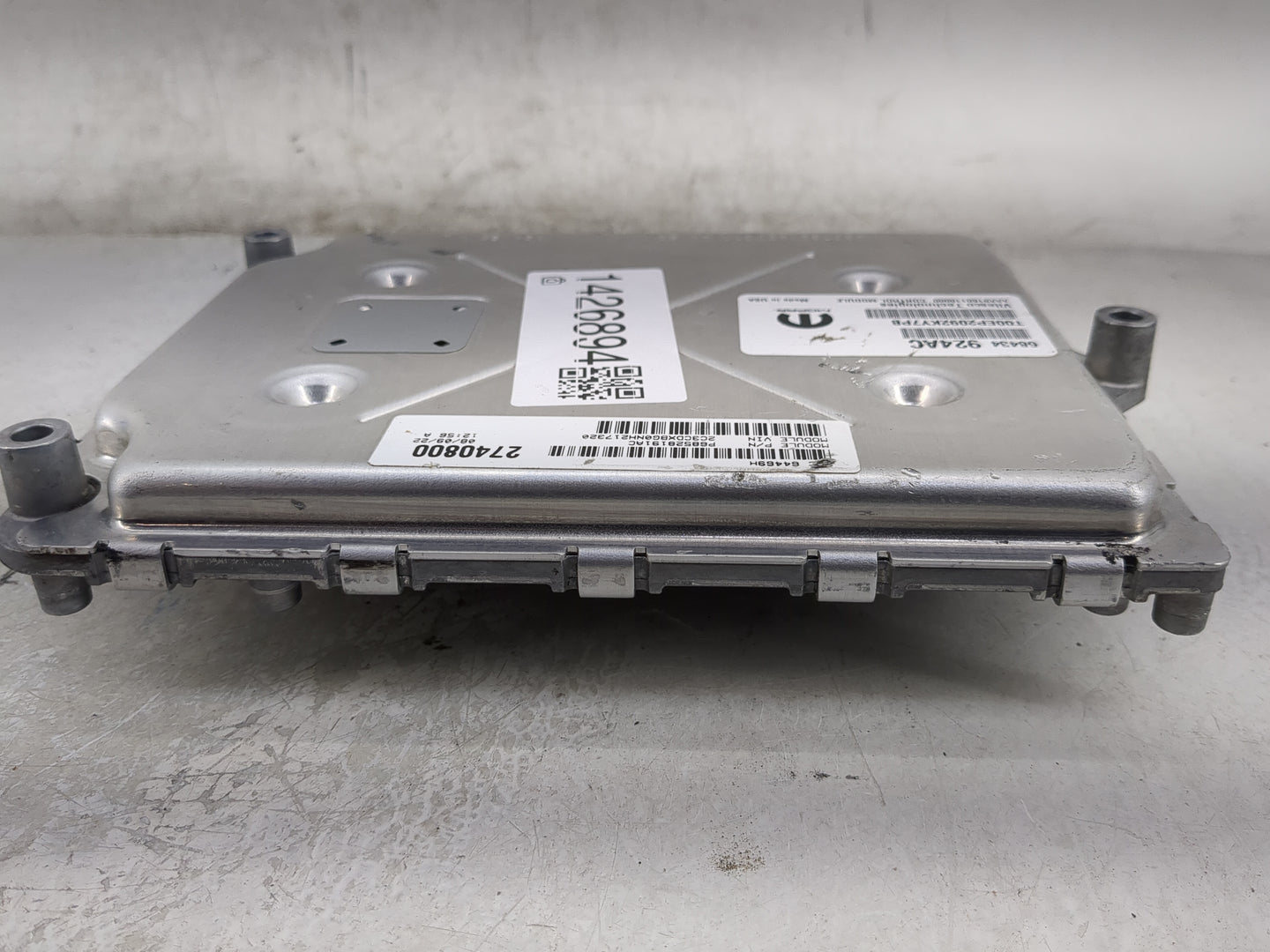 2020-2022 Dodge Charger PCM Engine Control Computer ECU ECM PCU OEM P/N:68434924AC Fits Fits 2020 2021 2022 OEM Used Auto Pa