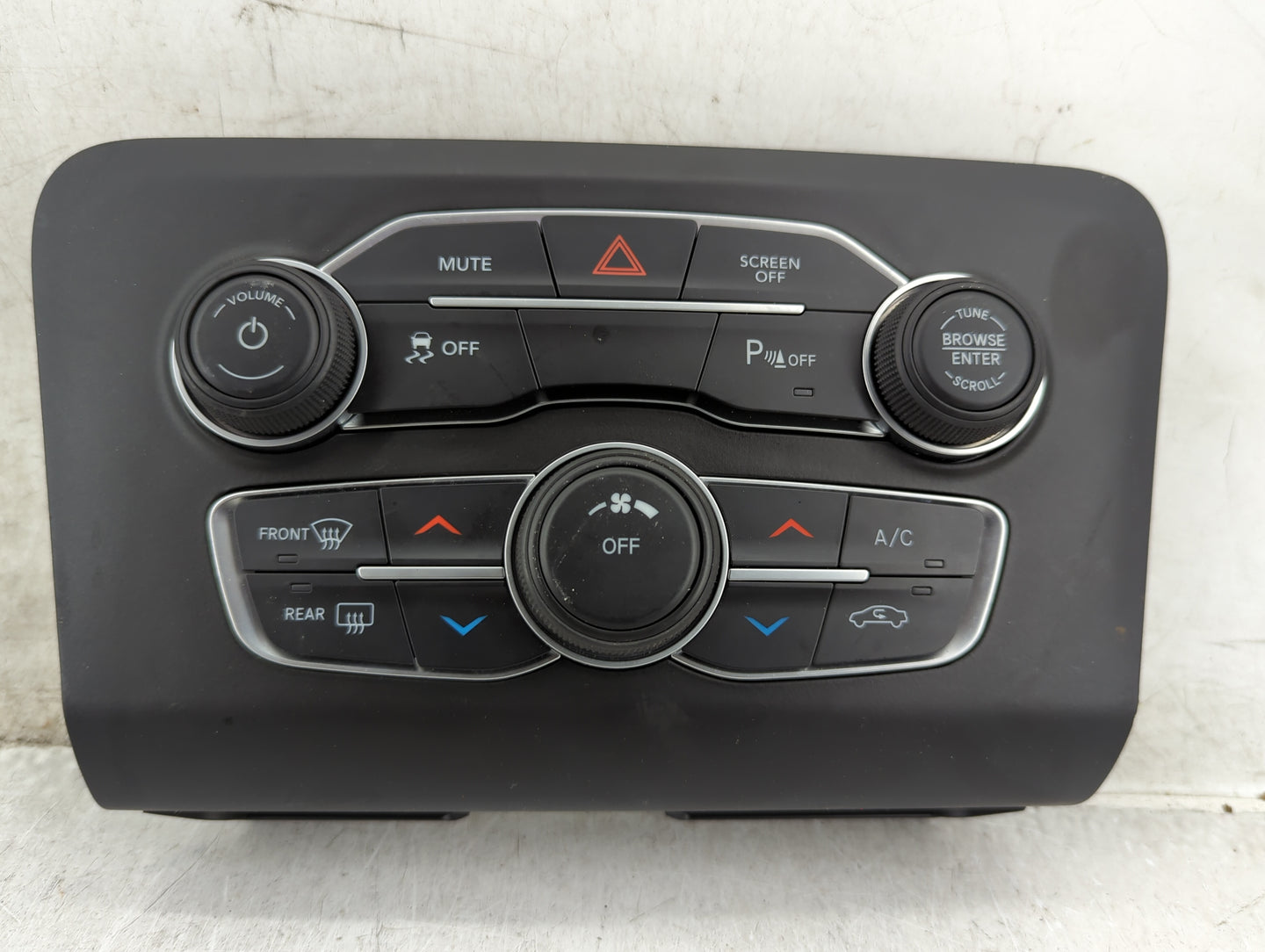 2017-2022 Dodge Charger Climate Control Module Temperature AC/Heater Replacement P/N:P68293615AD Fits OEM Used Auto Parts - 
