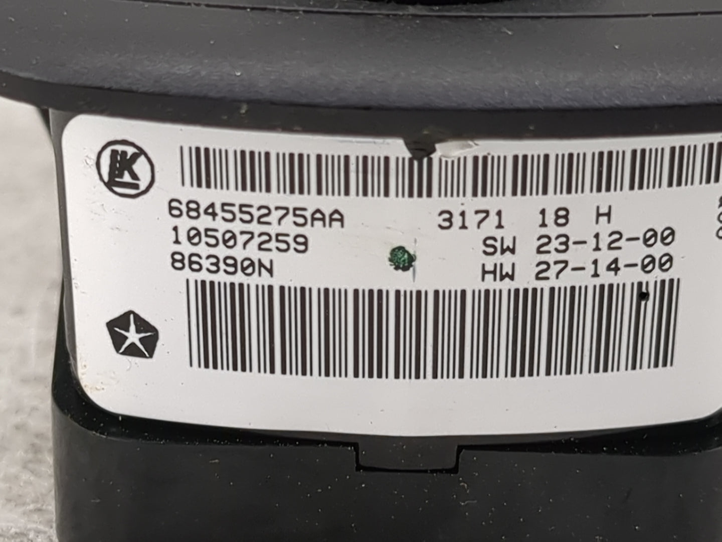 2020-2022 Dodge Charger Master Power Window Switch Replacement Driver Side Left P/N:68455275AA 10507259 Fits Fits 2020 2021 