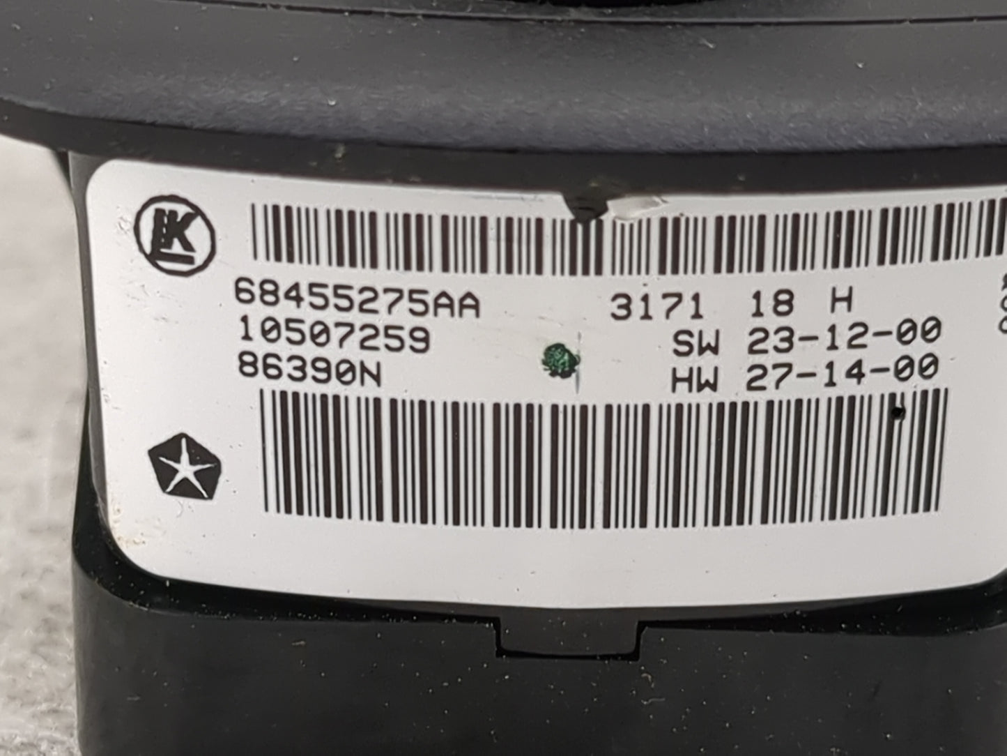 2020-2022 Dodge Charger Master Power Window Switch Replacement Driver Side Left P/N:68455275AA 10507259 Fits Fits 2020 2021 