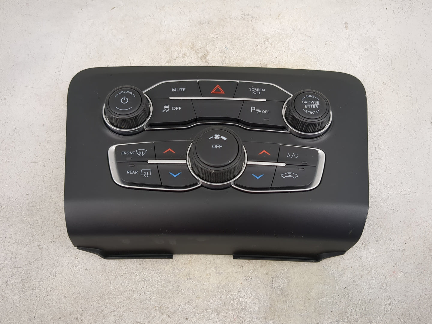 2017-2022 Dodge Charger Climate Control Module Temperature AC/Heater Replacement P/N:P68293615AD Fits OEM Used Auto Parts - 