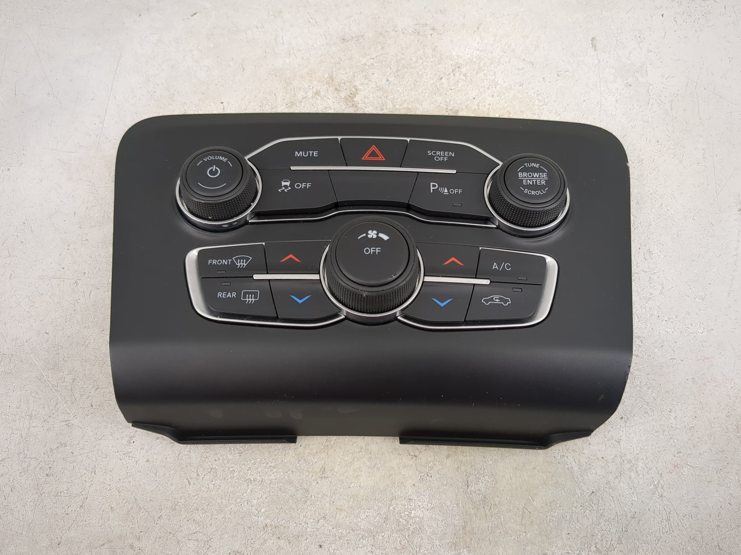 2017-2022 Dodge Charger Climate Control Module Temperature AC/Heater Replacement P/N:P68293615AD Fits OEM Used Auto Parts - 