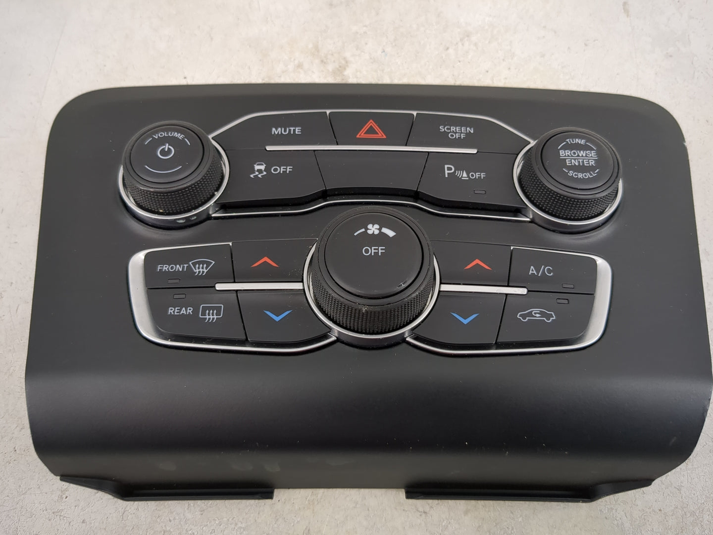 2017-2022 Dodge Charger Climate Control Module Temperature AC/Heater Replacement P/N:P68293615AD Fits OEM Used Auto Parts - 