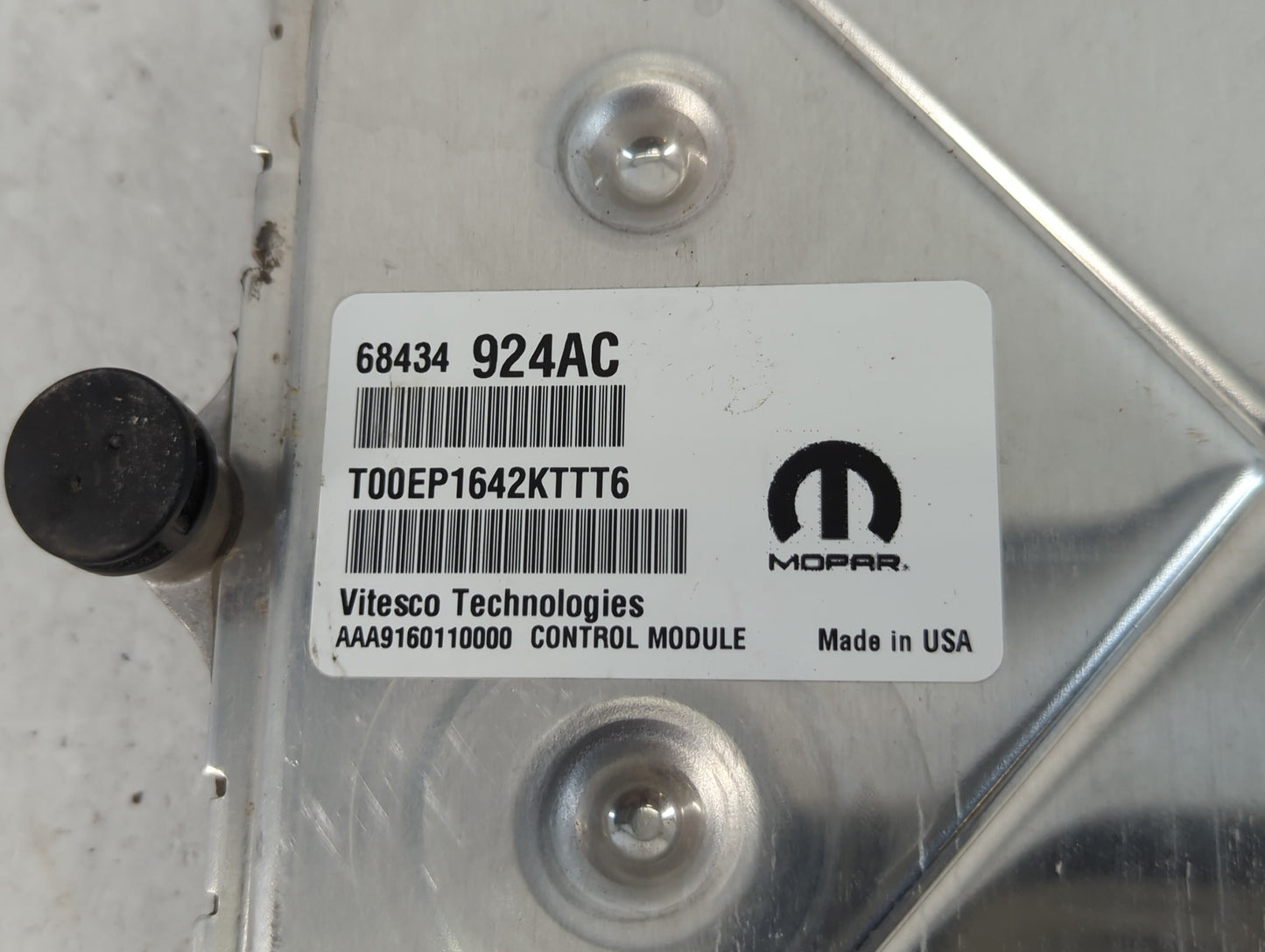 2020-2022 Dodge Charger PCM Engine Control Computer ECU ECM PCU OEM P/N:68434 924AC Fits Fits 2020 2021 2022 OEM Used Auto P