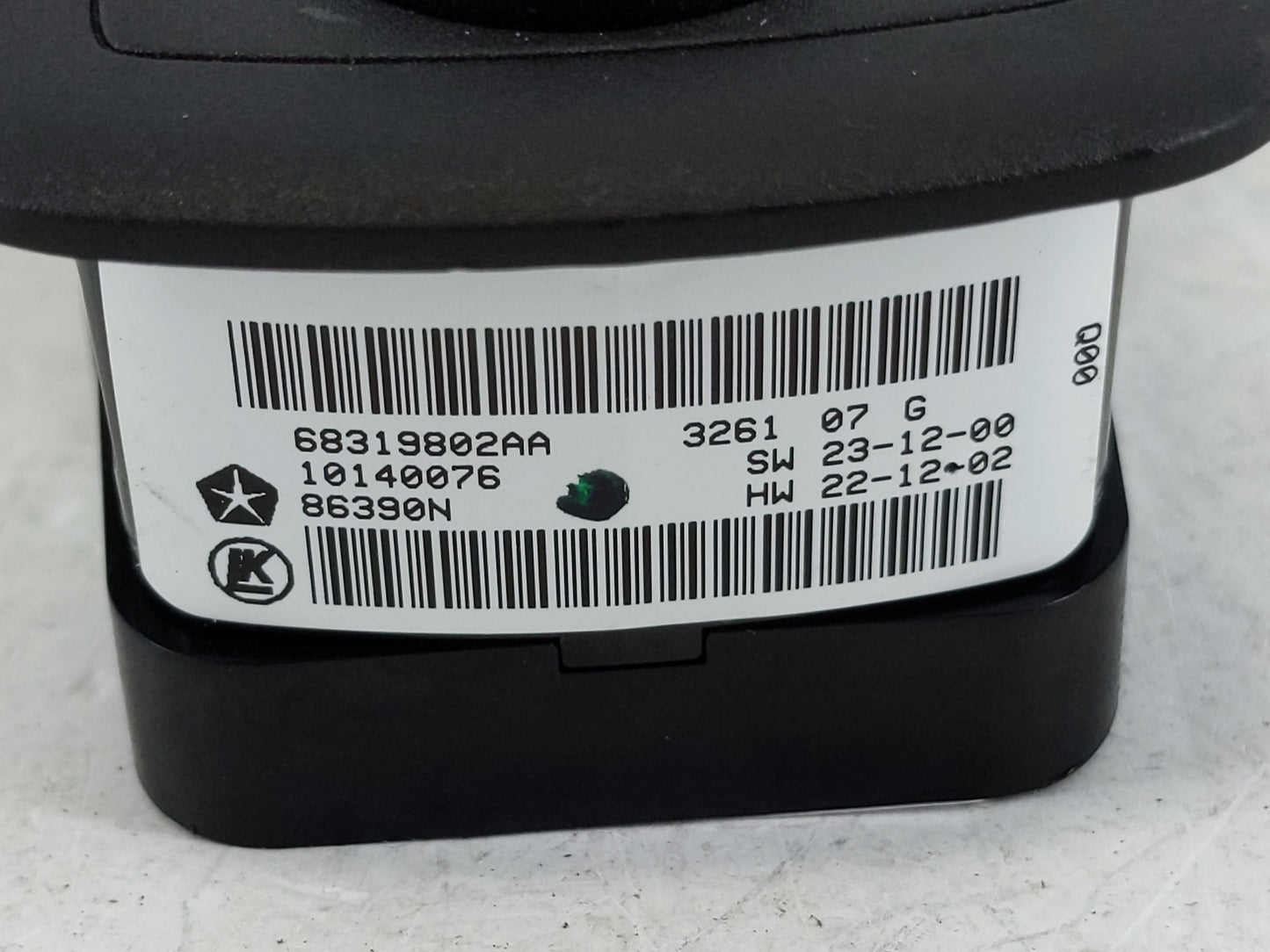 2022 Dodge Durango Master Power Window Switch Replacement Driver Side Left P/N:68319802AA Fits OEM Used Auto Parts - Oemused