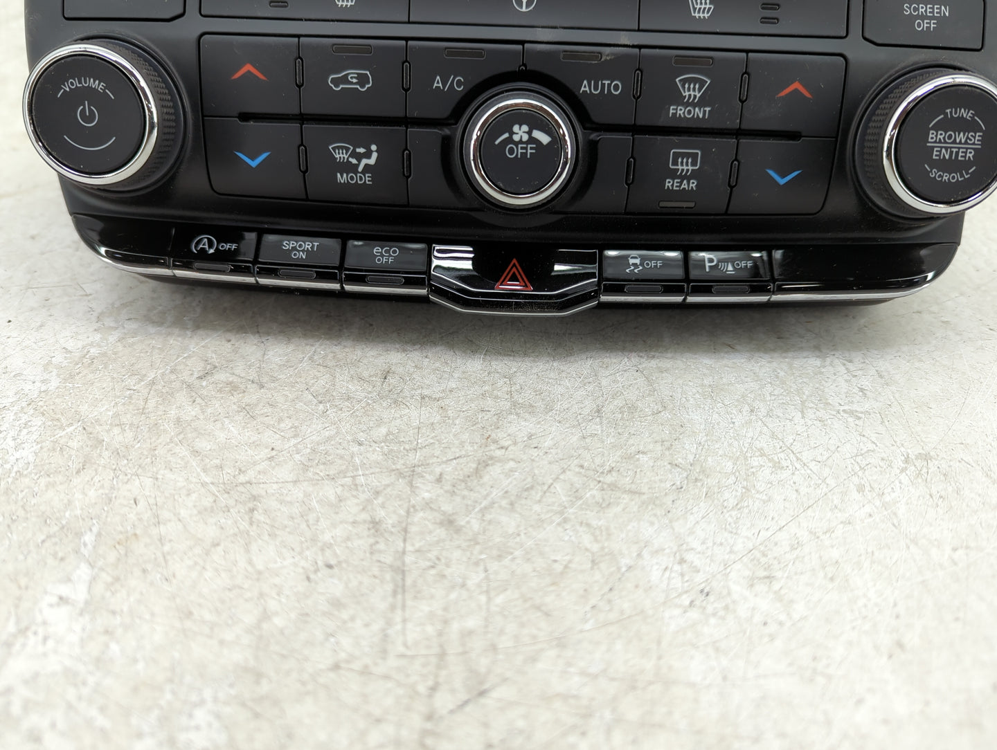 2021-2022 Dodge Durango Climate Control Module Temperature AC/Heater Replacement Fits Fits 2021 2022 OEM Used Auto Parts - O