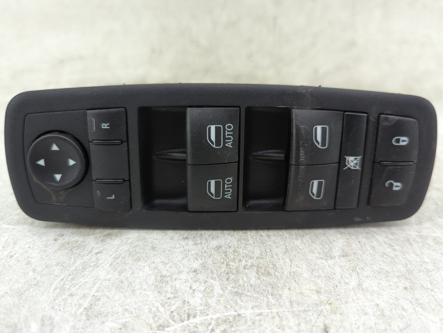 2022 Dodge Durango Master Power Window Switch Replacement Driver Side Left P/N:68319802AA Fits OEM Used Auto Parts - Oemused