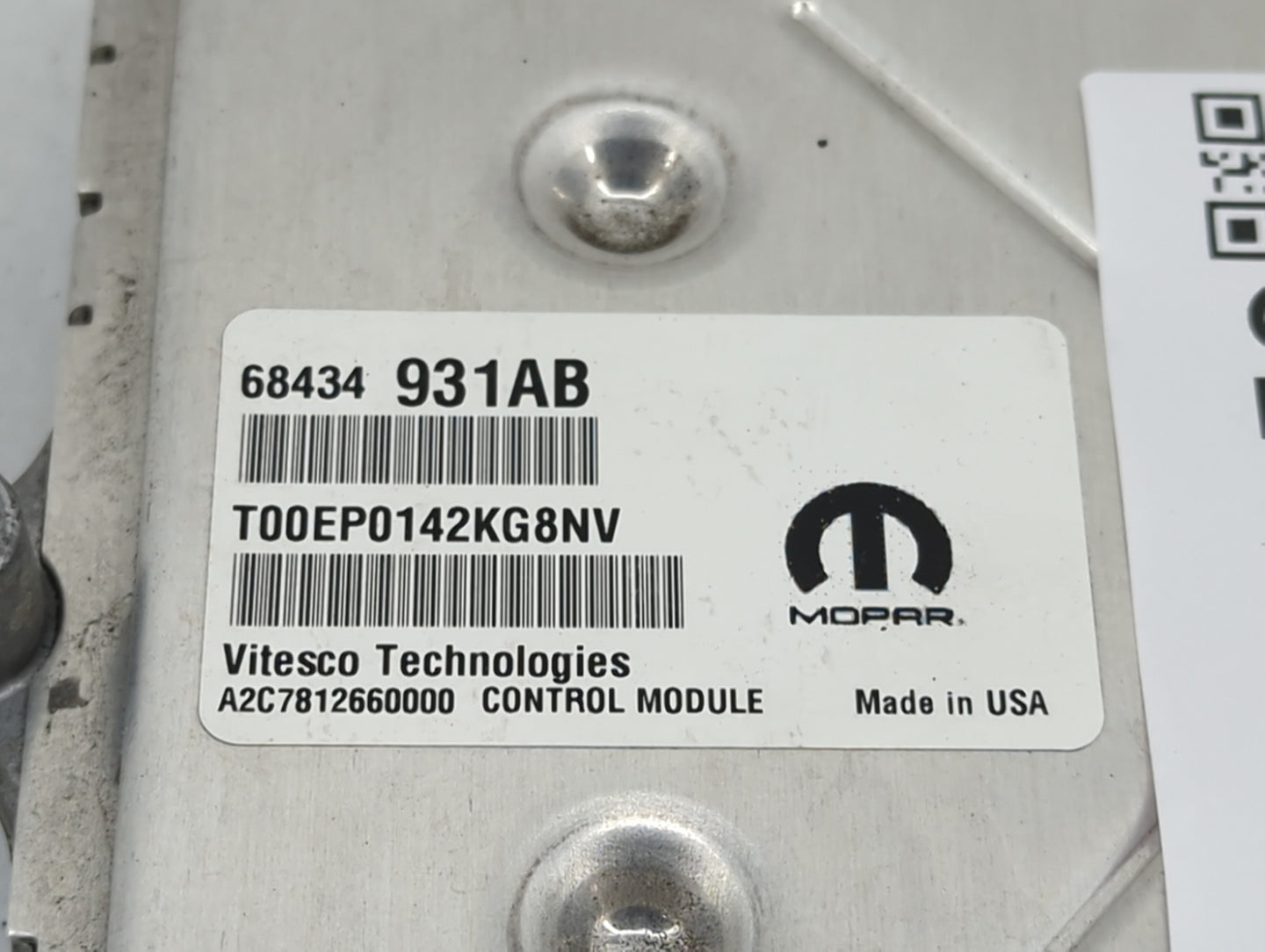 2020-2022 Dodge Durango PCM Engine Control Computer ECU ECM PCU OEM P/N:68434931AB P68553786AB, 6232090 Fits Fits 2020 2021 