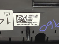 2021-2022 Dodge Durango Climate Control Module Temperature AC/Heater Replacement P/N:P68465668AC 17036478-03 Fits Fits 2021 