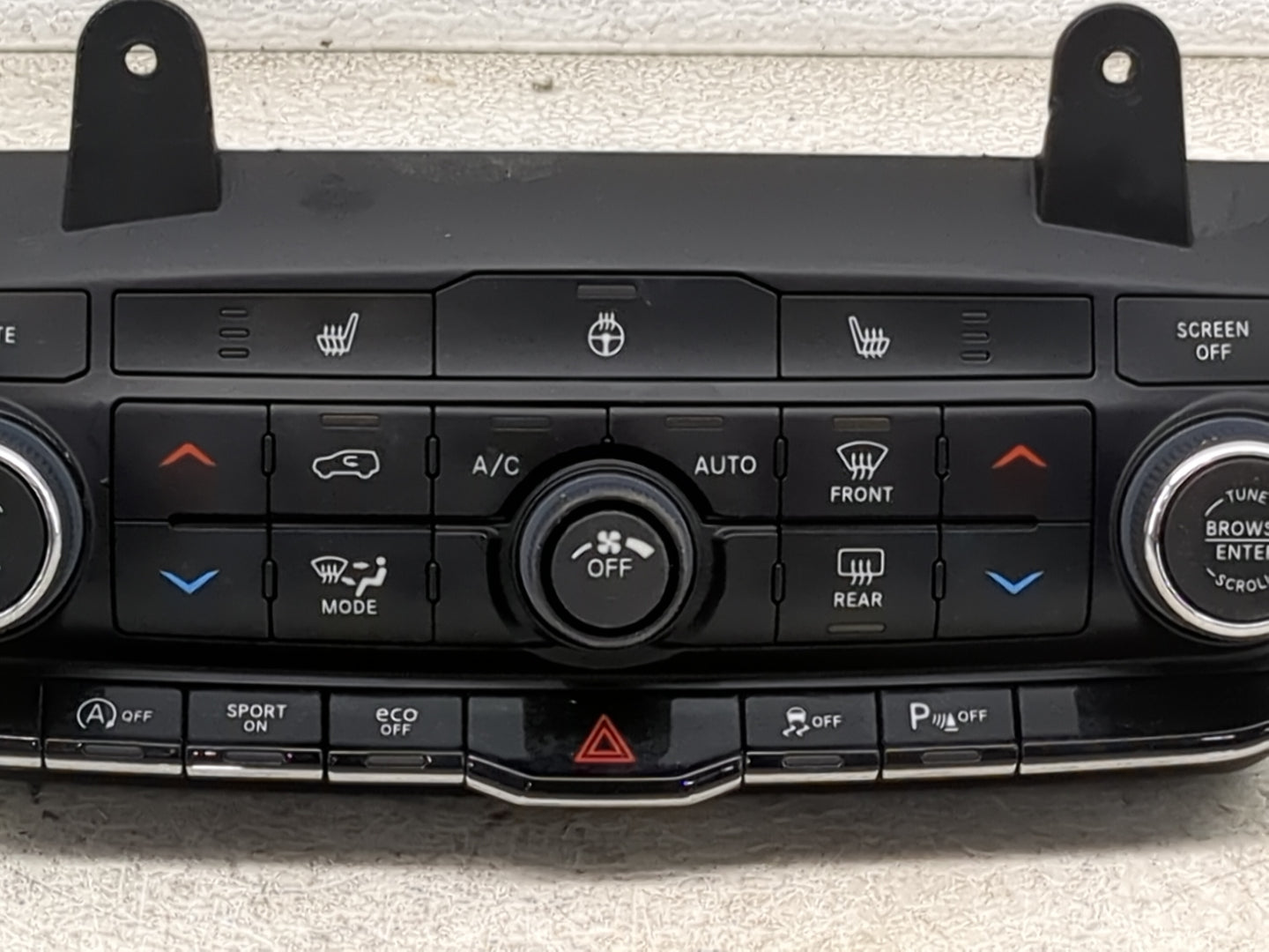 2021-2022 Dodge Durango Climate Control Module Temperature AC/Heater Replacement P/N:P68465668AC P68465670AC Fits Fits 2021 