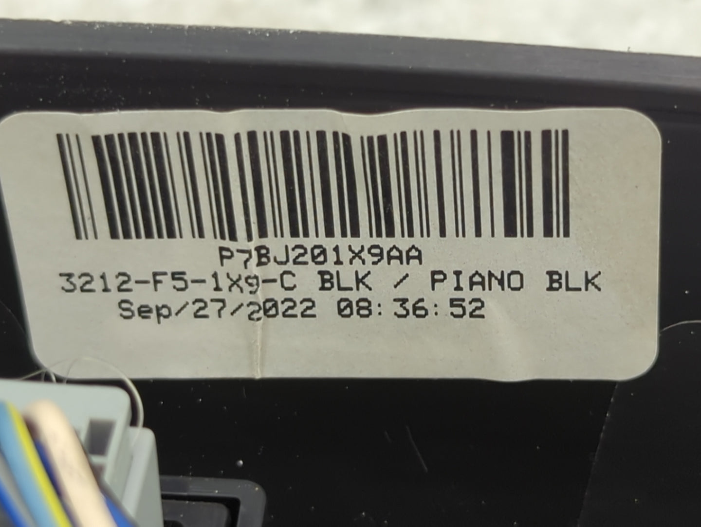 2018 Dodge Durango Climate Control Module Temperature AC/Heater Replacement P/N:P7BJ201X9AA Fits OEM Used Auto Parts - Oemus