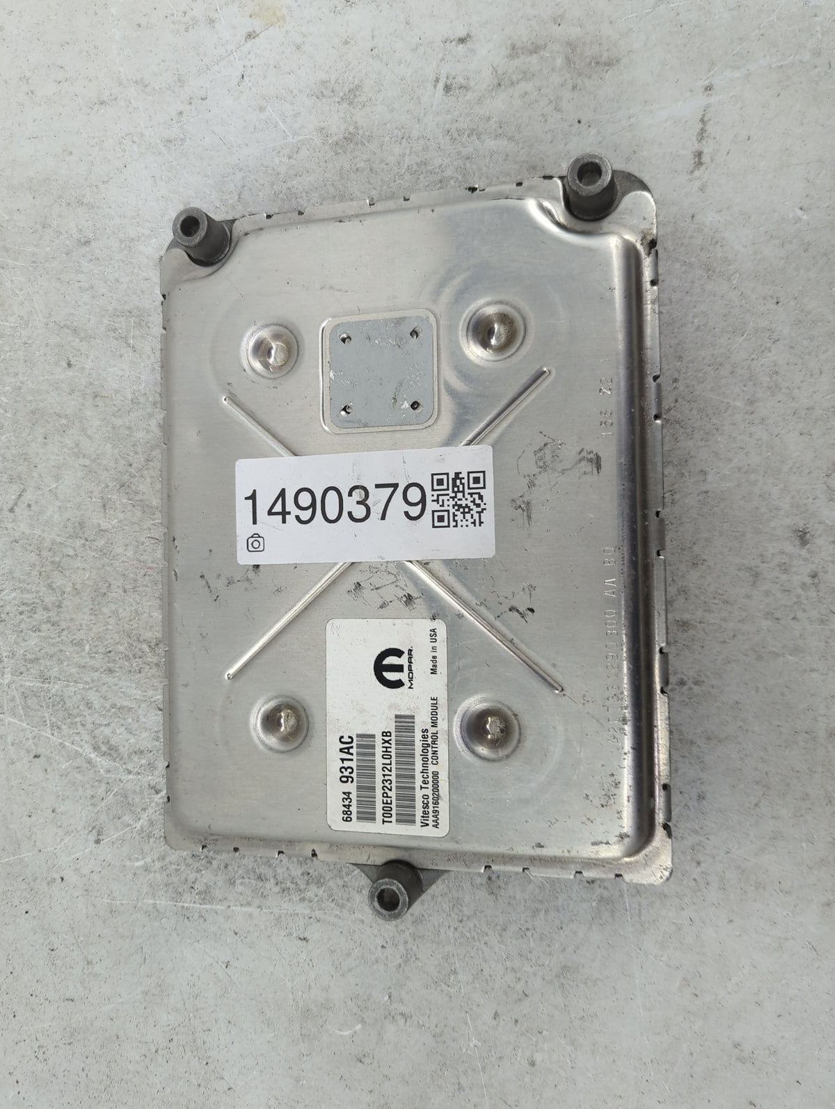 2020-2022 Dodge Durango PCM Engine Control Computer ECU ECM PCU OEM P/N:68434931AC T00EP2312L0HXB Fits Fits 2020 2021 2022 O