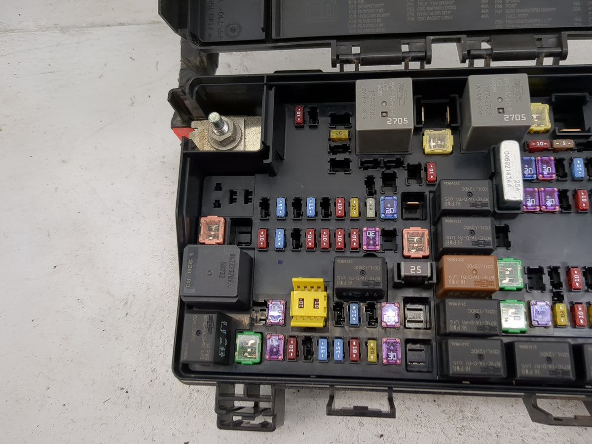 2022 Dodge Durango Fusebox Fuse Box Relay Module Tipm 7140-1980-30 1498833 - Oemusedautoparts1.com