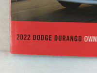 2022 Dodge Durango Owners Manual Book Guide OEM Used Auto Parts - Oemusedautoparts1.com
