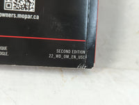 2022 Dodge Durango Owners Manual Book Guide OEM Used Auto Parts - Oemusedautoparts1.com