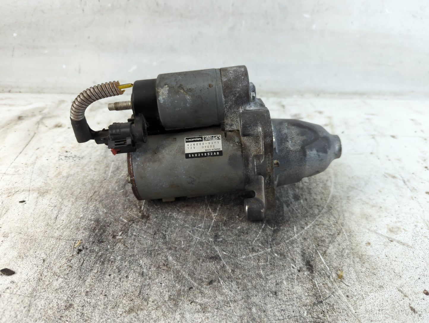 2022 Dodge Ram 1500 Car Starter Motor Solenoid OEM P/N:56029852AB 428000-9301 Fits OEM Used Auto Parts - Oemusedautoparts1.c