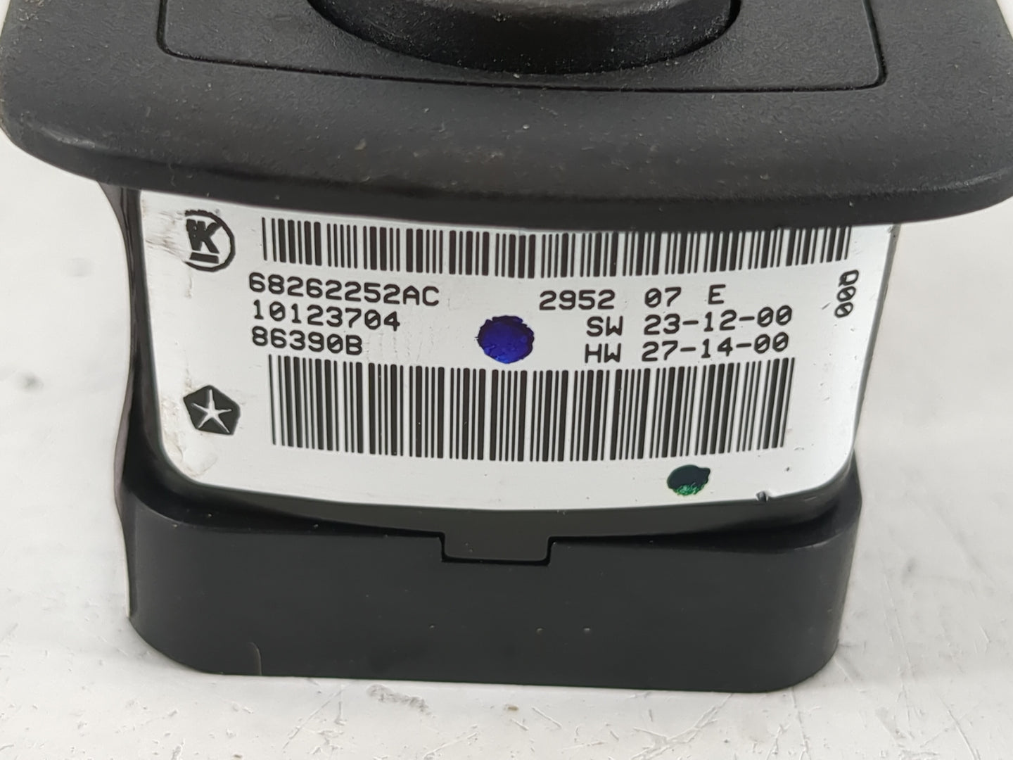 2022 Dodge Ram 1500 Master Power Window Switch Replacement Driver Side Left P/N:68262252AC Fits OEM Used Auto Parts - Oemuse