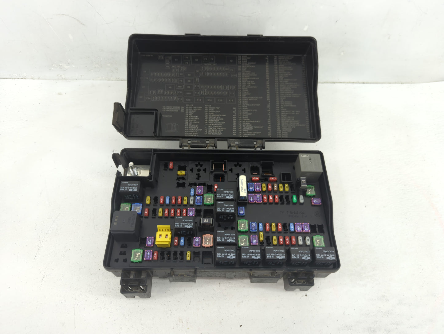 2022 Dodge Ram 1500 Fusebox Fuse Box Panel Relay Module P/N:7140-1980-30 Fits OEM Used Auto Parts - Oemusedautoparts1.com