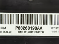 2022 Dodge Ram 1500 Climate Control Module Temperature AC/Heater Replacement P/N:P68268190AA Fits OEM Used Auto Parts - Oemu
