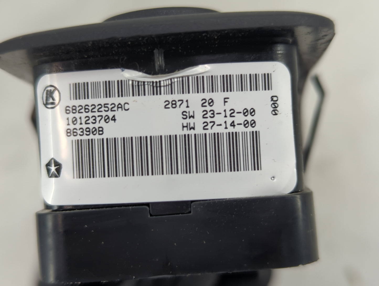 2022 Dodge Ram 1500 Master Power Window Switch Replacement Driver Side Left P/N:68262252AC Fits OEM Used Auto Parts - Oemuse