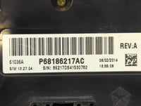 2022 Dodge Ram 1500 Climate Control Module Temperature AC/Heater Replacement P/N:P68186217AC Fits OEM Used Auto Parts - Oemu