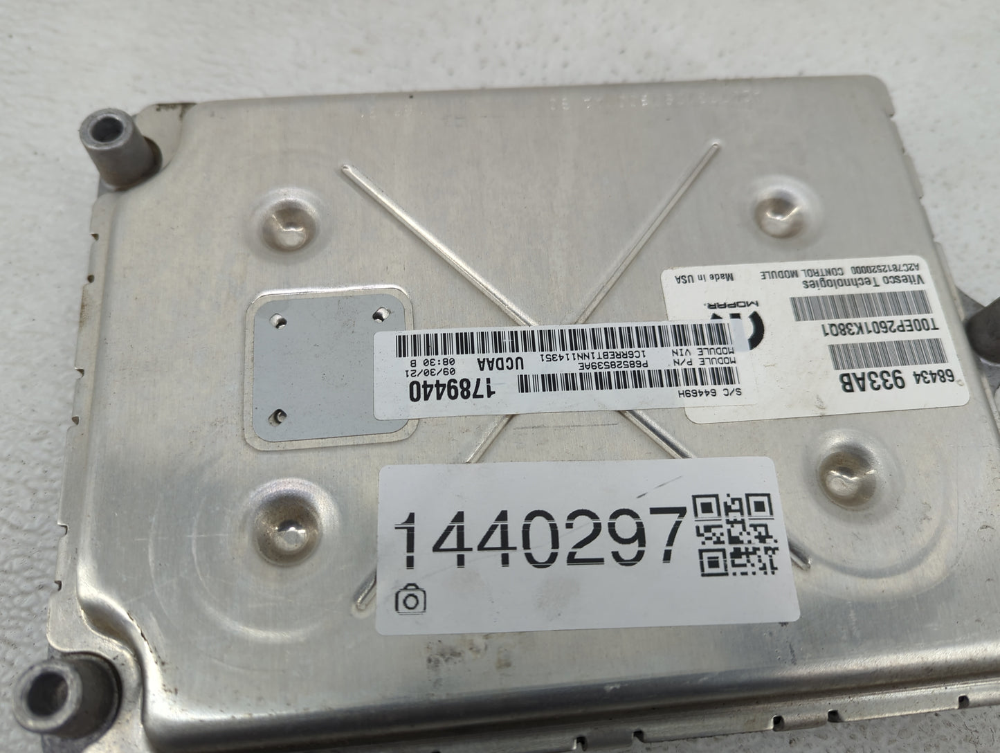 2022 Dodge Ram 1500 PCM Engine Control Computer ECU ECM PCU OEM P/N:68434933AB T00EP2601K38Q1, P68528539AE Fits Fits 2020 20