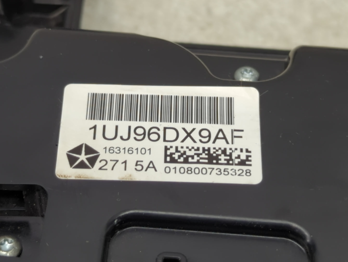 2022 Dodge Ram 1500 Climate Control Module Temperature AC/Heater Replacement P/N:2715A 16316101 Fits OEM Used Auto Parts - O