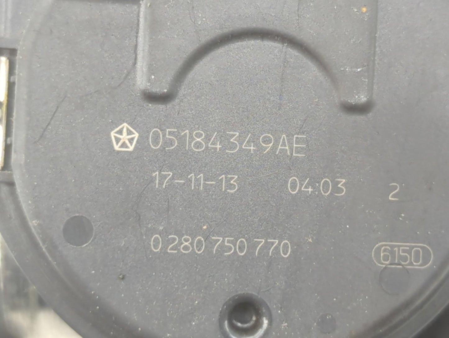 2022 Dodge Ram 1500 Throttle Body P/N:0 280 750 770 05184349AE Fits Fits 2011 2012 2013 2014 2015 2016 2017 2018 2019 2020 2