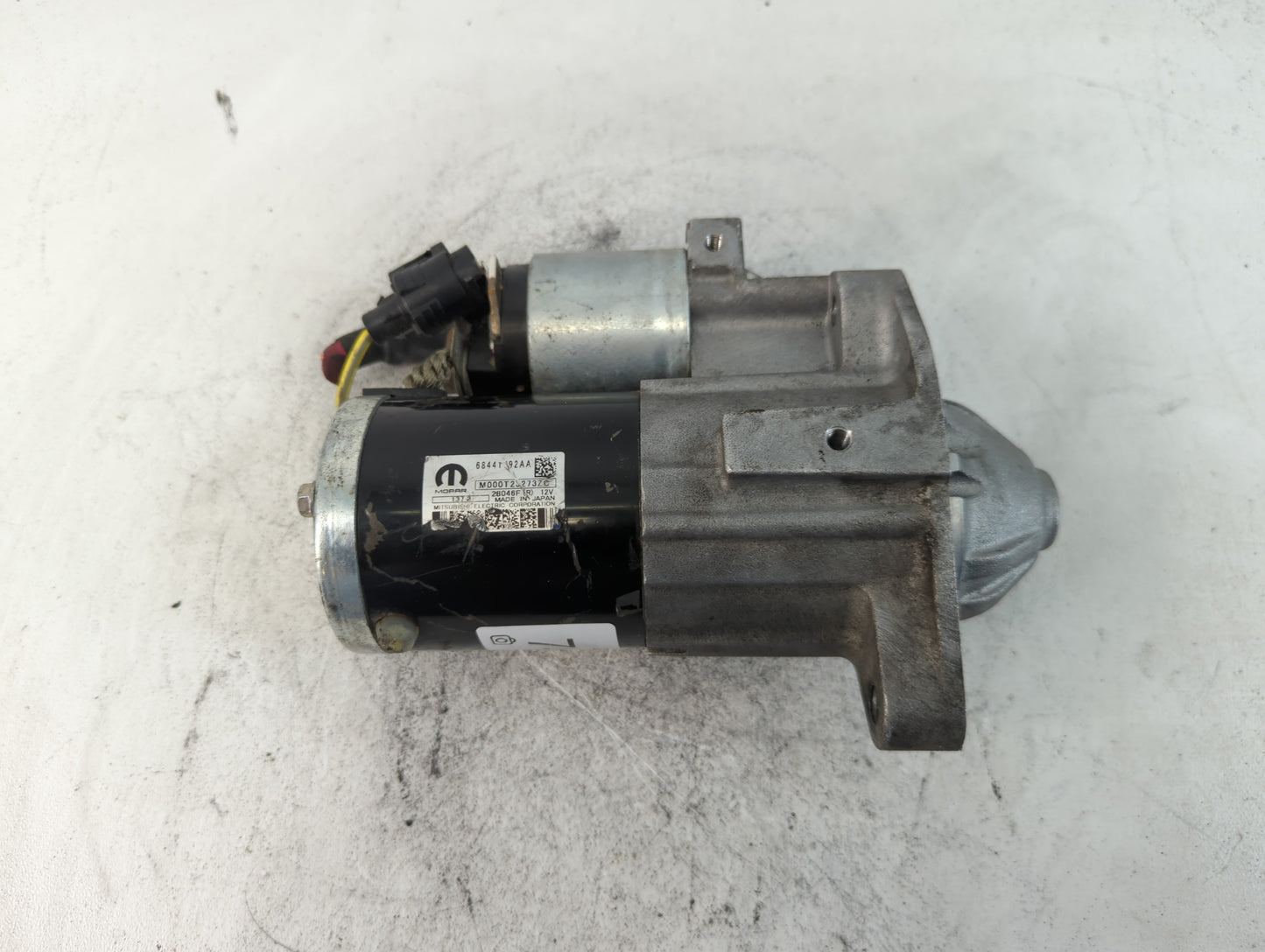 2022 Dodge Ram 1500 Car Starter Motor Solenoid OEM P/N:M000T23273ZC Fits Fits 2020 2021 OEM Used Auto Parts - Oemusedautopar