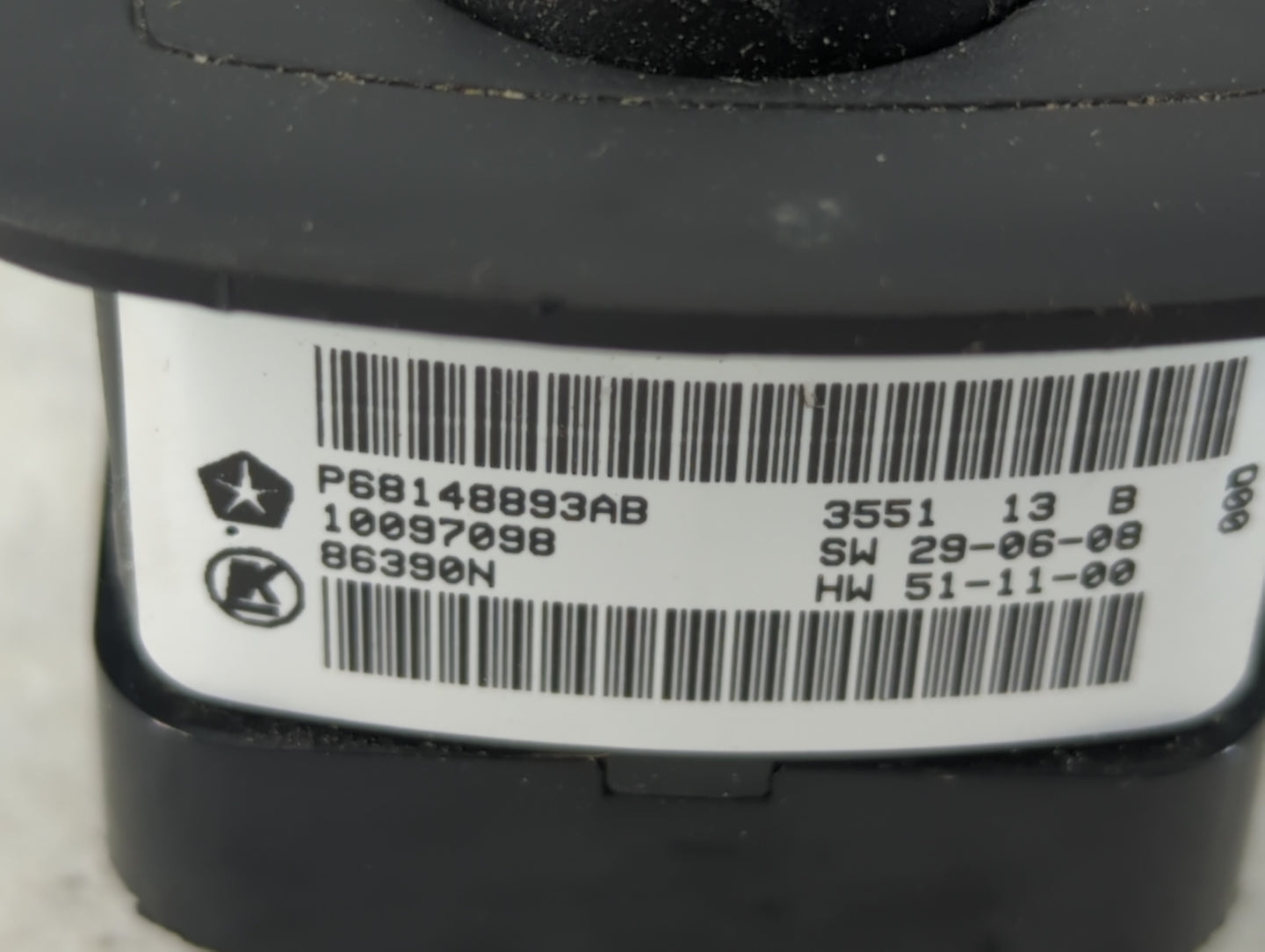 2022 Dodge Ram 1500 Master Power Window Switch Replacement Driver Side Left P/N:P68148893AB Fits OEM Used Auto Parts - Oemus