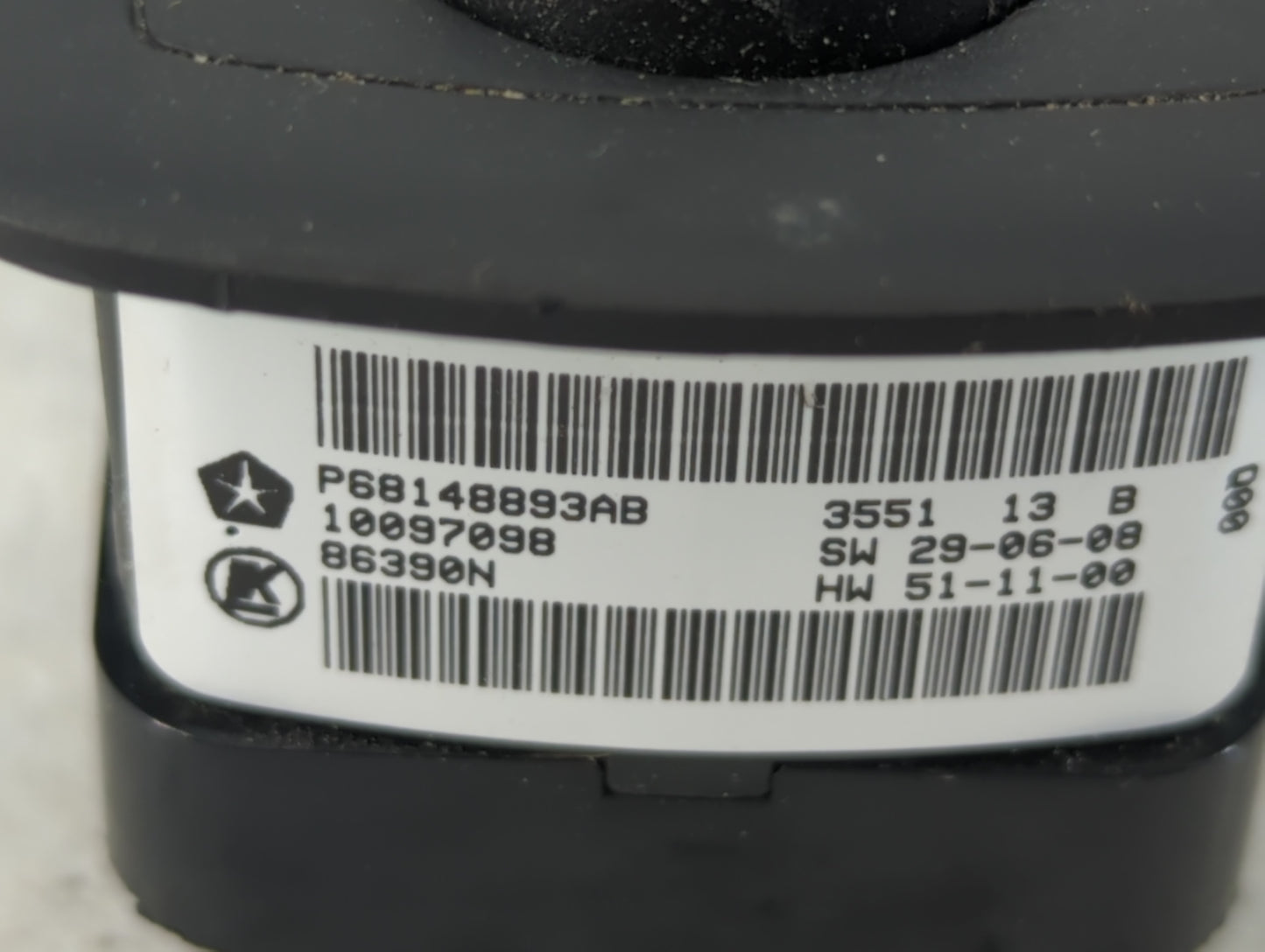 2022 Dodge Ram 1500 Master Power Window Switch Replacement Driver Side Left P/N:P68148893AB Fits OEM Used Auto Parts - Oemus