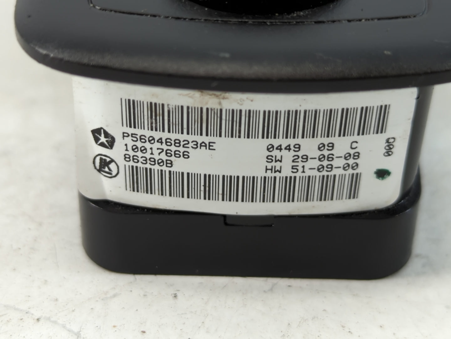 2022 Dodge Ram 1500 Master Power Window Switch Replacement Driver Side Left P/N:P56046823AE Fits OEM Used Auto Parts - Oemus