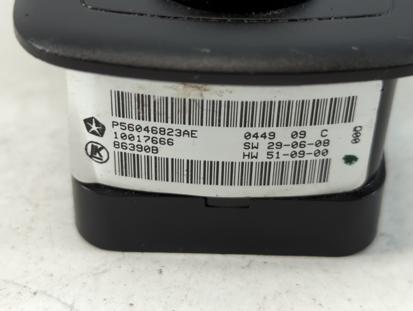 2022 Dodge Ram 1500 Master Power Window Switch Replacement Driver Side Left P/N:P56046823AE Fits OEM Used Auto Parts - Oemus